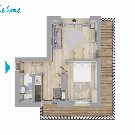 Rent Like - Struga 14 Apartament *